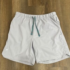 Fabletics The One Shorts in light lavender men’s medium 7” inseam